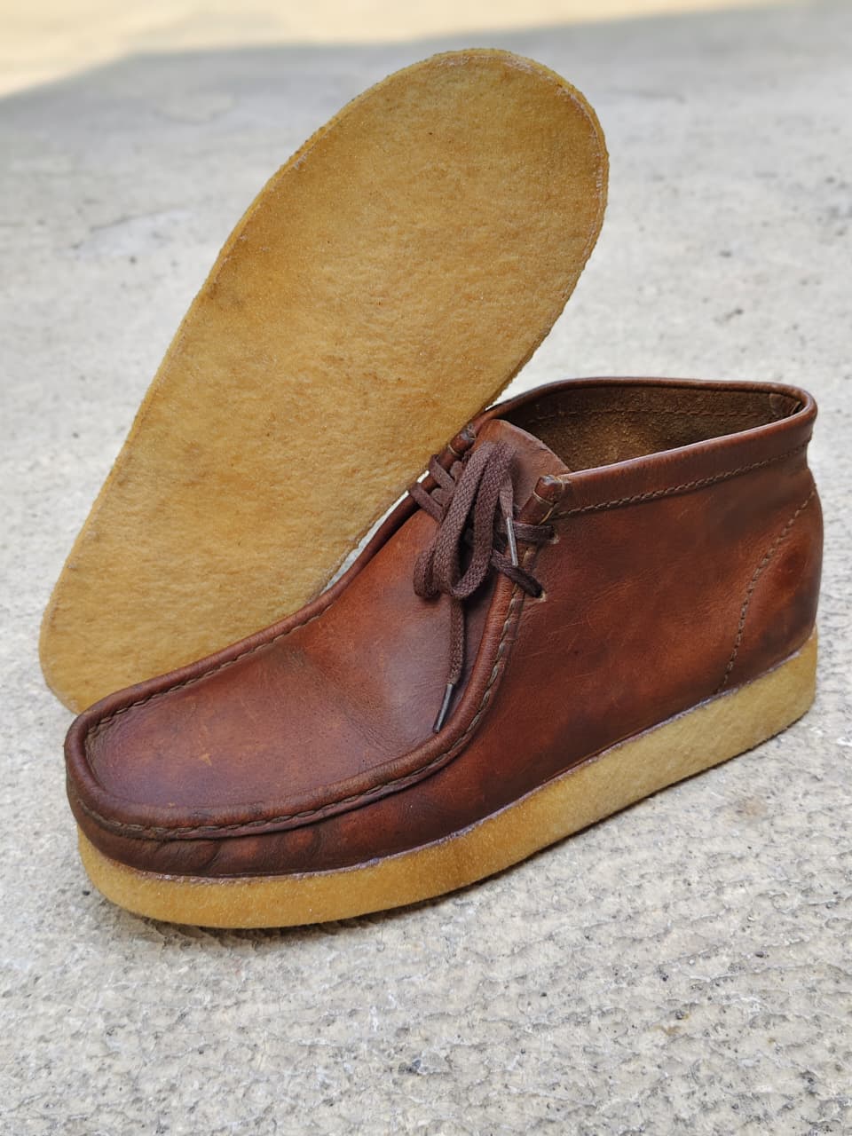 Kondisi sesudah direparasi — Leather Restoration